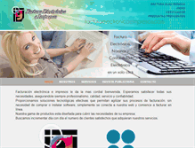 Tablet Screenshot of facturaelectronicaeimpresos.com